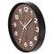 Quickway Imports Decorative Modern Round Wood- Looking Plastic Wall Clock for Living Room, Kitchen, or Dining, Oak QI004142.MC - alternate 7